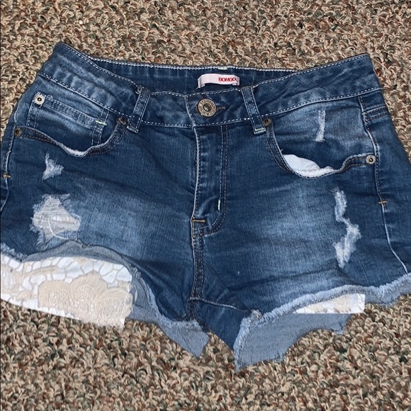 Jean shorts - Picture 1 of 2